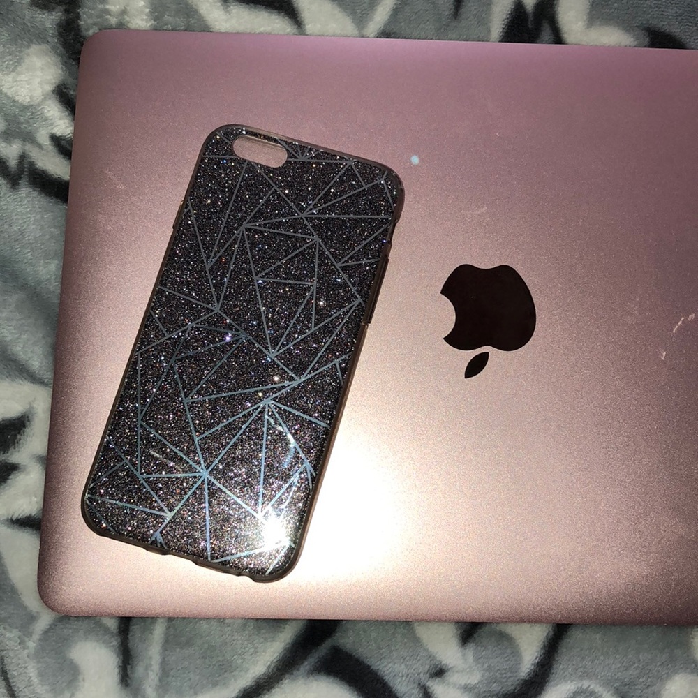 Dark Grey Sparkly IPhone 6/6s case